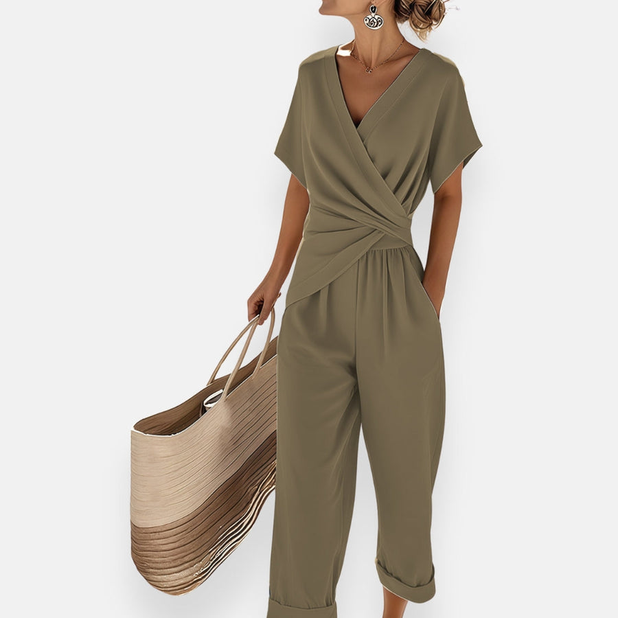 IONE | DRAPED BOW OUTFIT